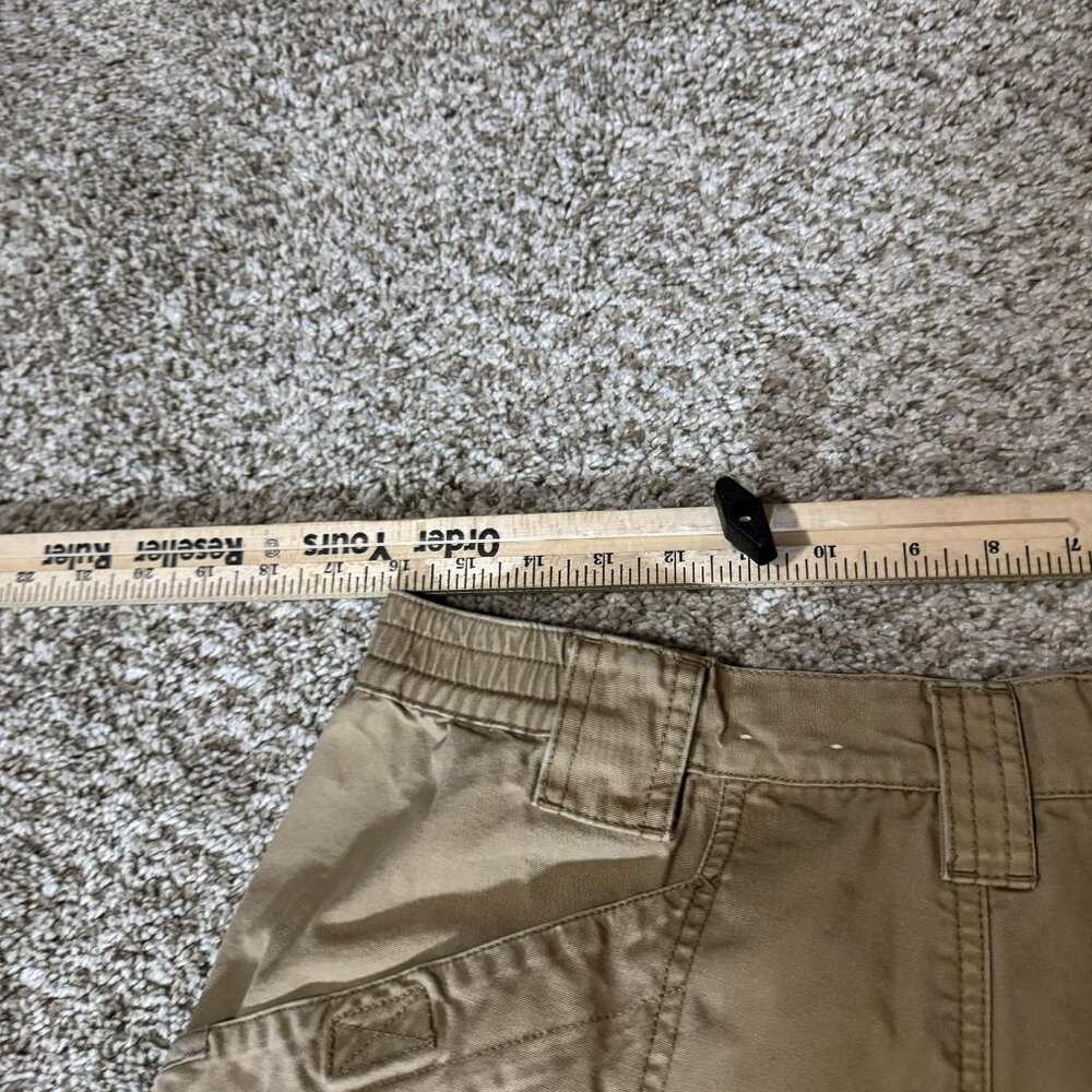 Men's Cargo Shorts - Khaki - Picture 8 of 10